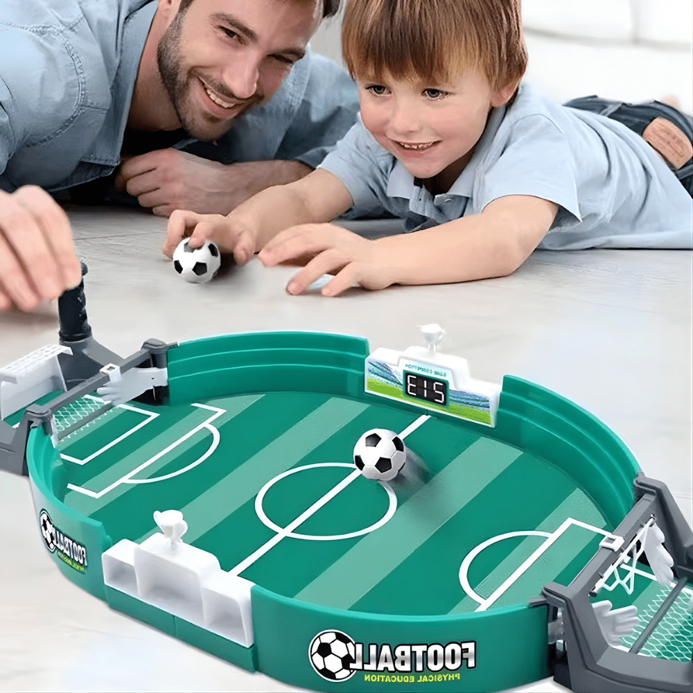 Foosball Table for Two Players – Compact Indoor Game Set for Family Fun – Available in Small and Large Sizes 0
